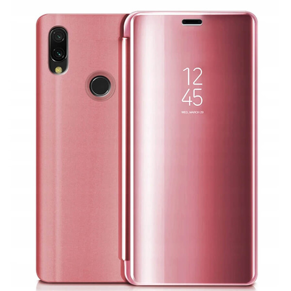 

Чехол-книжка Clear View Standing Cover для Xiaomi Redmi Note 7 / Note 7 Pro / Note 7s Rose Gold
