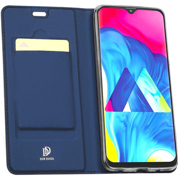 

Чехол-книжка Dux Ducis с карманом для визиток для Samsung Galaxy A10 (A105F) Синий