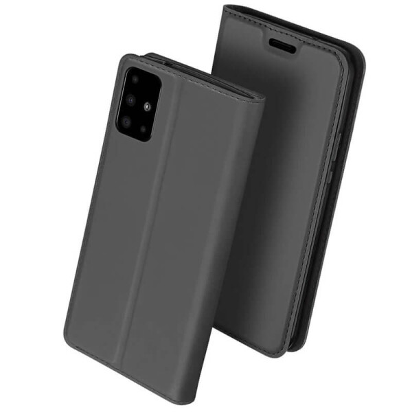 

Чехол-книжка Dux Ducis с карманом для визиток для Samsung Galaxy A51 Черный