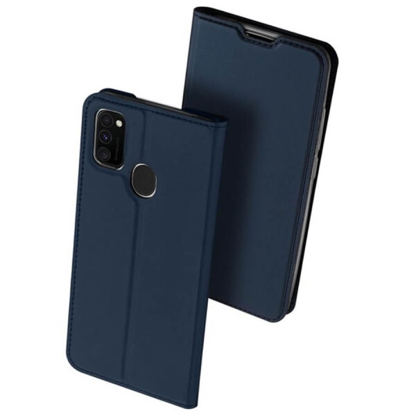 

Чехол-книжка Dux Ducis с карманом для визиток для Samsung Galaxy M30s Синий