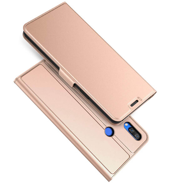 

Чехол-книжка Dux Ducis с карманом для визиток для Xiaomi Redmi 7 / Y3 Золотой