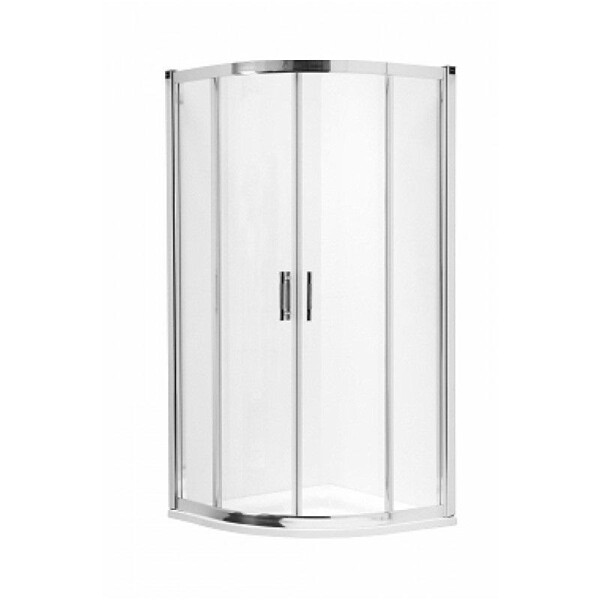 

Душевая кабина KOLO Польша GEO 6 кабина полукруглая 90*90 см , (1/2 и 2/2) двери раздвижные стекло PRISMATIC