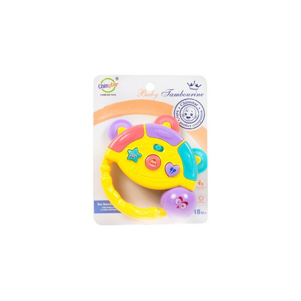 

Бубен Chimstar музыкальный Желтый (TOY-102029)