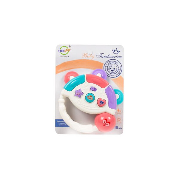 

Бубен Chimstar музыкальный Разноцветный (TOY-102030)