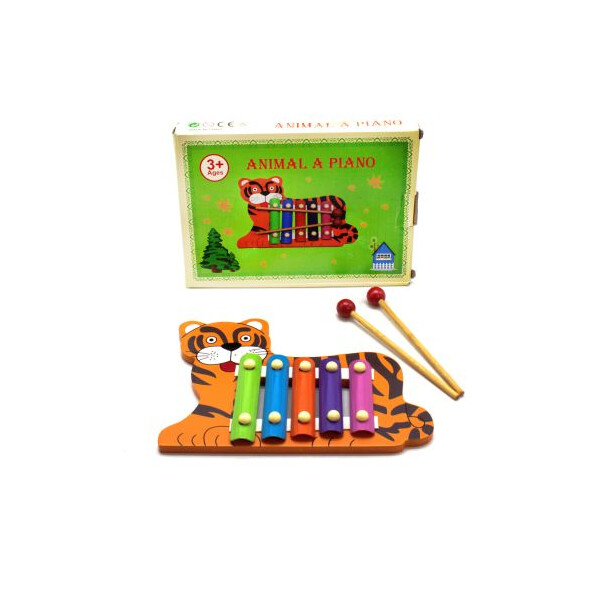

Ксилофон Руди Тигр 5 тонов Разноцветный (TOY-107159)