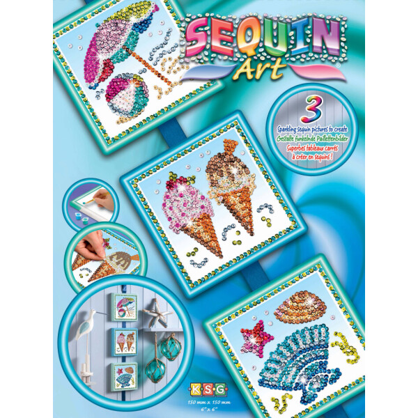 Акція на Набор для творчества Sequin Art SEASONS Summer (SA1418) від Allo UA