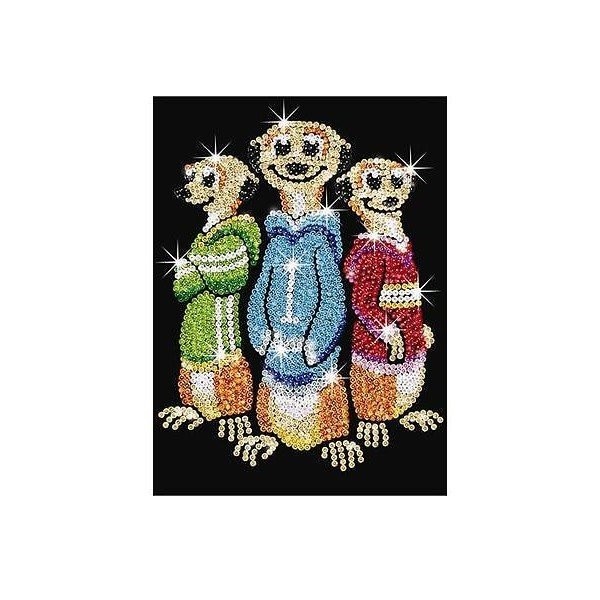 

Набор для творчества Sequin Art RED Rascals Meerkats (SA1008)