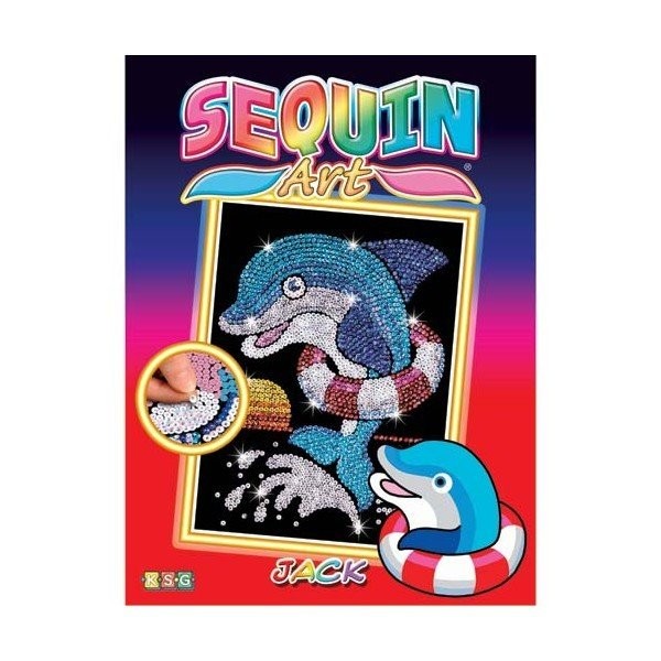 

Набор для творчества Sequin Art RED Jack Dolphin (SA1304)