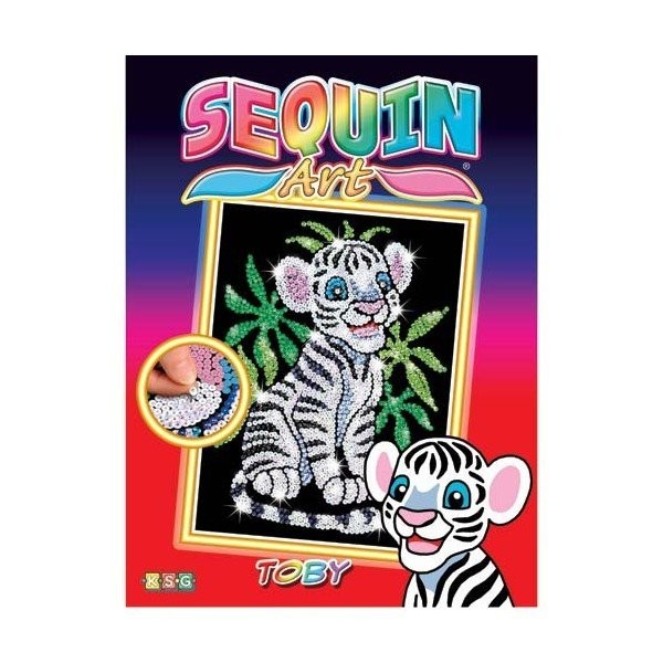 

Набор для творчества Sequin Art RED Toby the White Tiger Cub (SA0906)