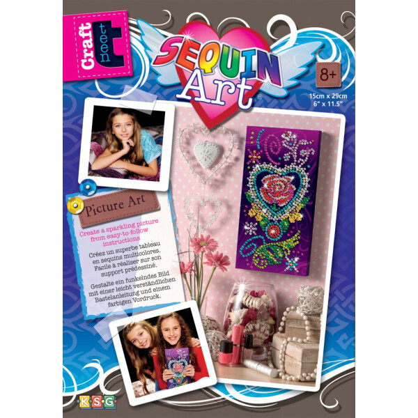 

Набор для творчества Sequin Art PICTURE ART Craft Teen Rose (SA1419)