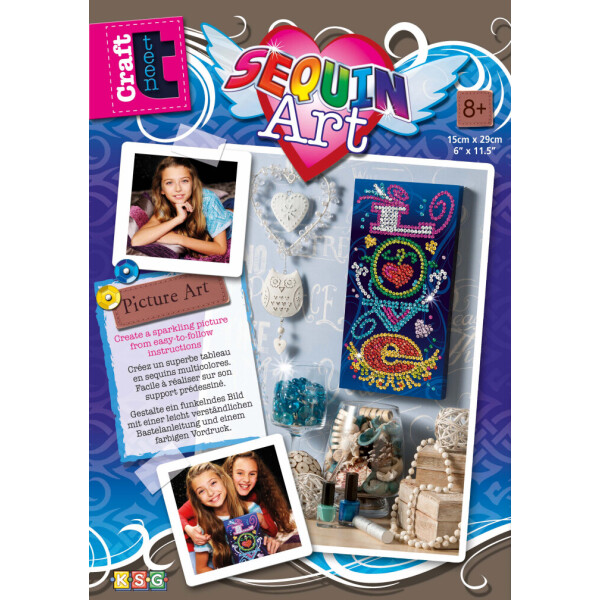 

Набор для творчества Sequin Art PICTURE ART Craft Teen Love (SA1420)