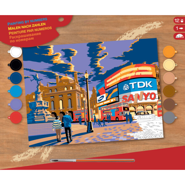 

Набор для творчества Sequin Art PAINTING BY NUMBERS SENIOR London Piccadilly (SA1519)