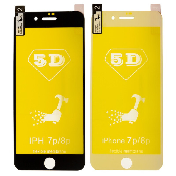 Акція на Защитная пленка 5D for Apple iPhone 7/8 Plus (white) від Allo UA