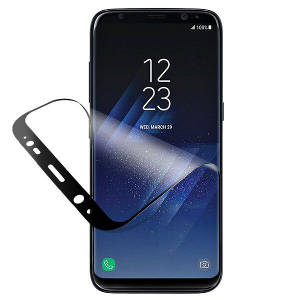 

Защитная пленка c рамкой для Samsung S9 (black)