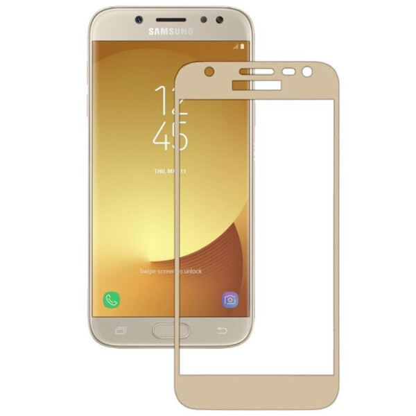 

Защитное стекло DK Full Cover для Samsung J330 (2017) (gold)