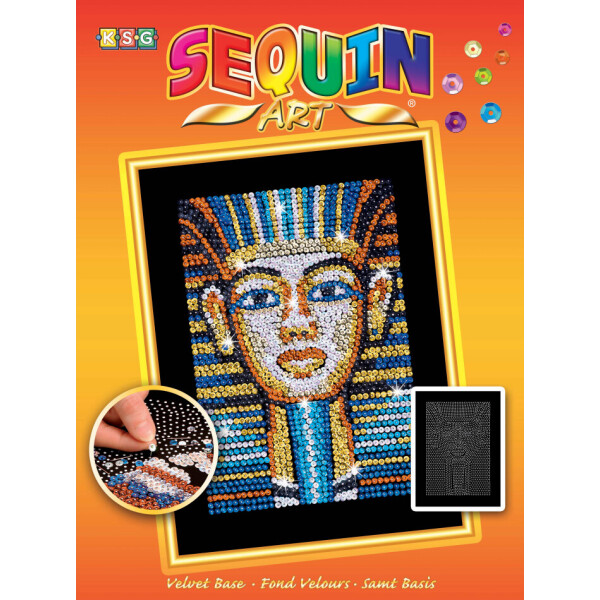 

Набор для творчества Sequin Art ORANGE Tutankhamun New (SA1606)