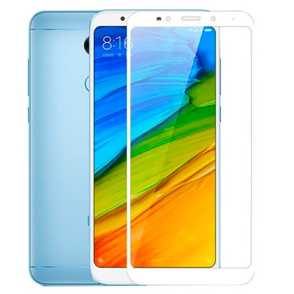 

Защитное стекло DK Full Cover для Xiaomi Redmi 5 (white)
