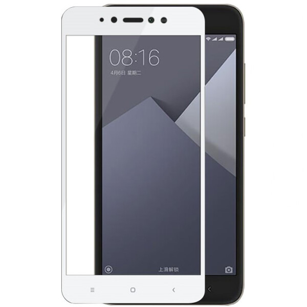 

Защитное стекло DK Full Cover для Xiaomi Redmi Note 5A Pro (white)