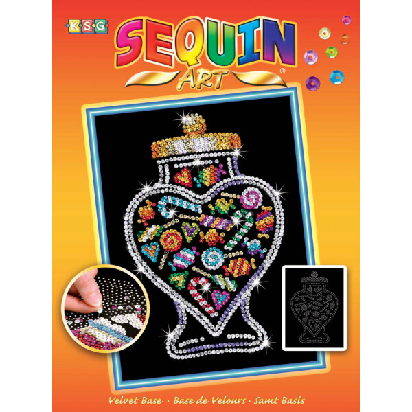 

Набор для творчества Sequin Art ORANGE Candy Jar (SA1505)