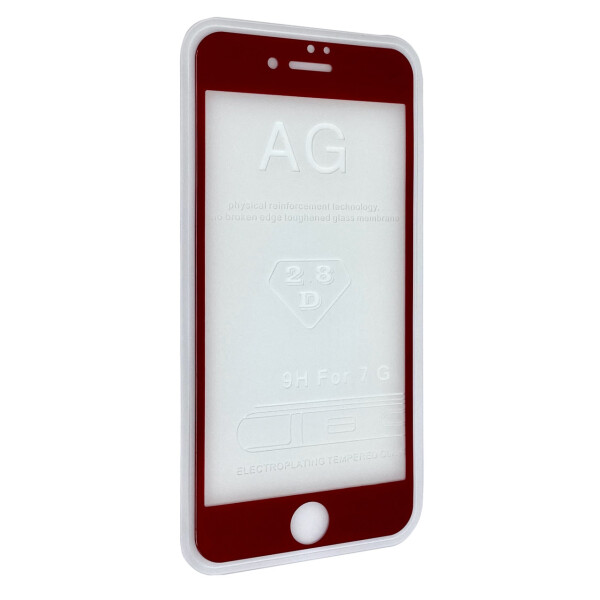 

Защитное стекло DK Full Glue Matt для Apple iPhone 7 / 8 (red)