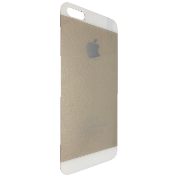 

Защитное стекло DK-Case для Apple iPhone 5/5S глянец back (gold)