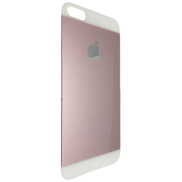 

Защитное стекло DK-Case для Apple iPhone 5/5S глянец back (rose gold)
