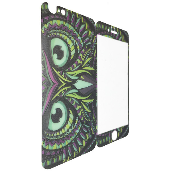

Защитное стекло for Apple iPhone 6/6S LUXO Animal back/face сова