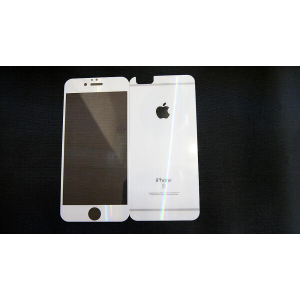 

Защитное стекло for Apple iPhone 6/6S pearl back/face white