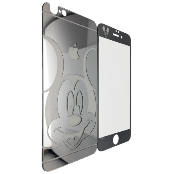 

Защитное стекло for Apple iPhone 6/6S Микки black/face silver