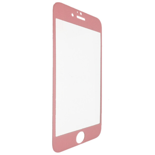 

Защитное стекло for Apple iPhone 6/6S под кожу front pink