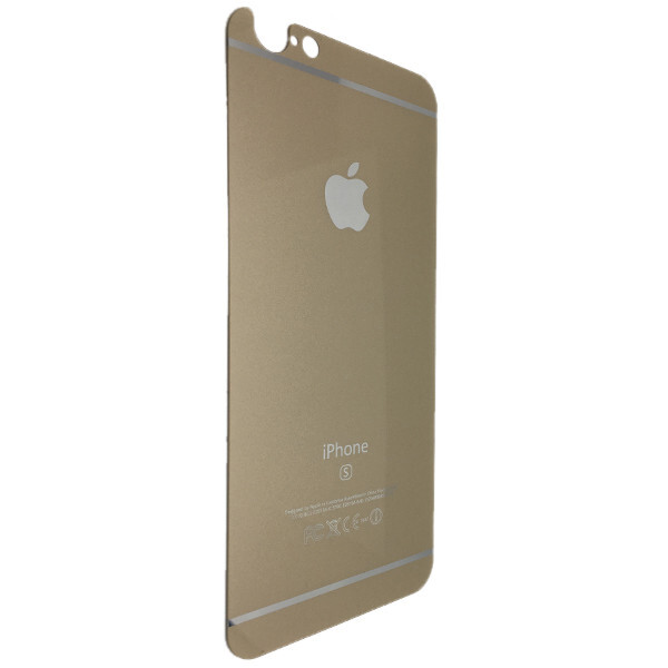 

Защитное стекло for Apple iPhone 6S глянец back gold