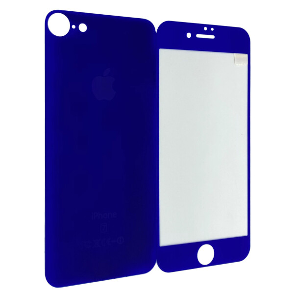 Акція на Защитное стекло for Apple iPhone 7 matt back/face dark blue від Allo UA