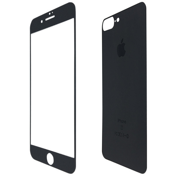 

Защитное стекло for Apple iPhone 7 Plus matt back/face black