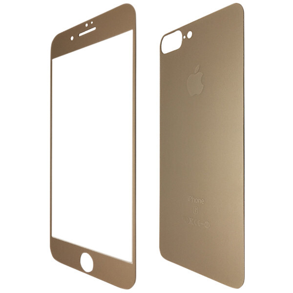 

Защитное стекло for Apple iPhone 7 Plus matt back/face gold