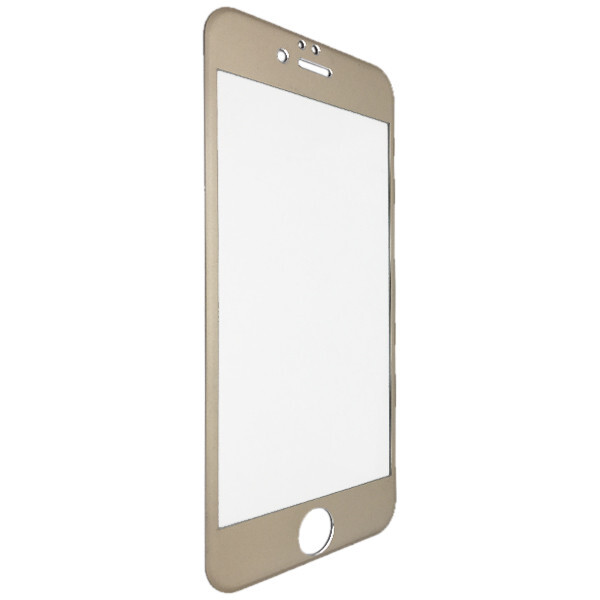 

Защитное стекло Titanium for Apple iPhone 6/6S face gold