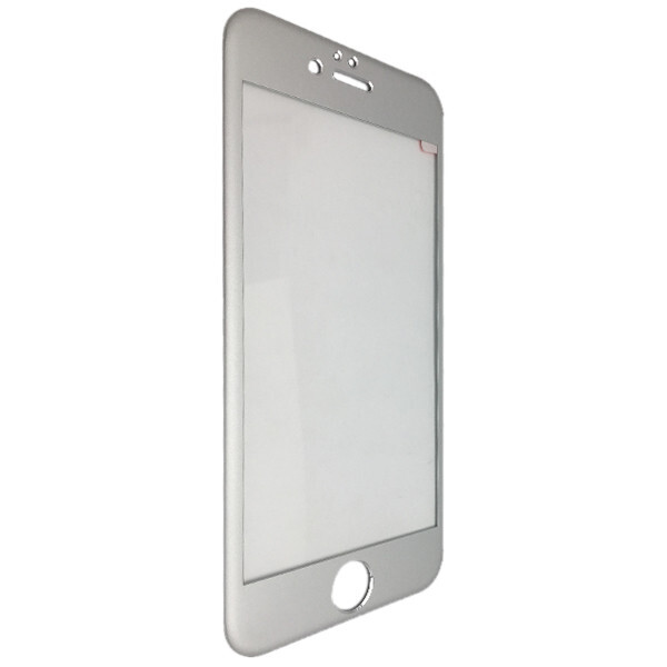 

Защитное стекло Titanium for Apple iPhone 6/6S face silver