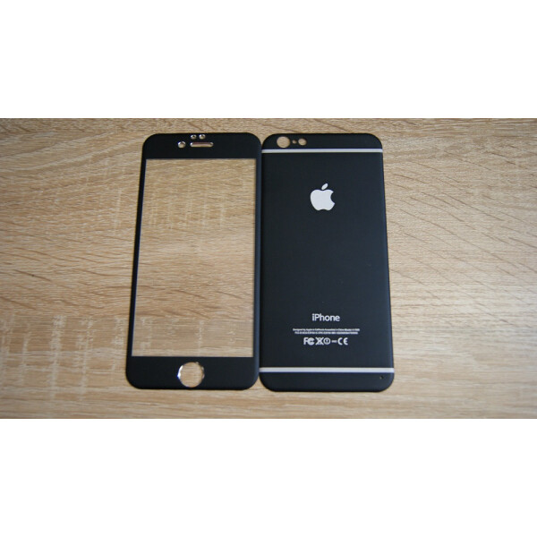 

Защитное стекло Titanium for Apple iPhone 6/6S face/back black
