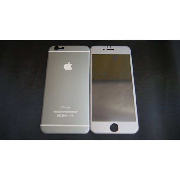 

Защитное стекло Titanium for Apple iPhone 6/6S face/back space grey