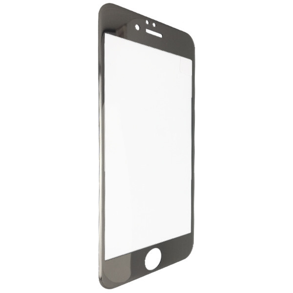 

Защитное стекло на весь экран зеркало с пластик борт for Apple iPhone 6/6S (silver)