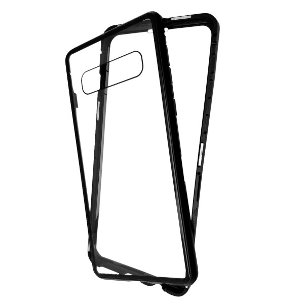 

Накладка DK Tempered Glass Magneto Cover Sandwich для Samsung S10 (black)