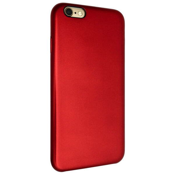 

Накладка пластик софт-тач под оригинал для Apple iPhone 6 / 6S (dark red)
