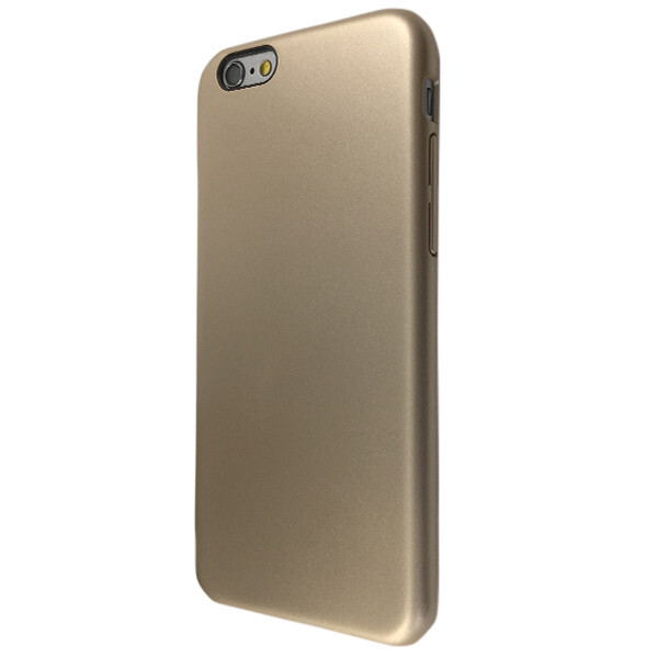 

Накладка пластик софт-тач под оригинал для Apple iPhone 6 / 6S (gold)
