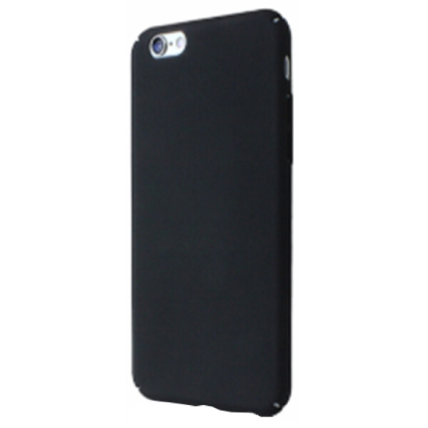 

Накладка пластик софт-тач с прорезями для Apple iPhone 6 / 6S (black)