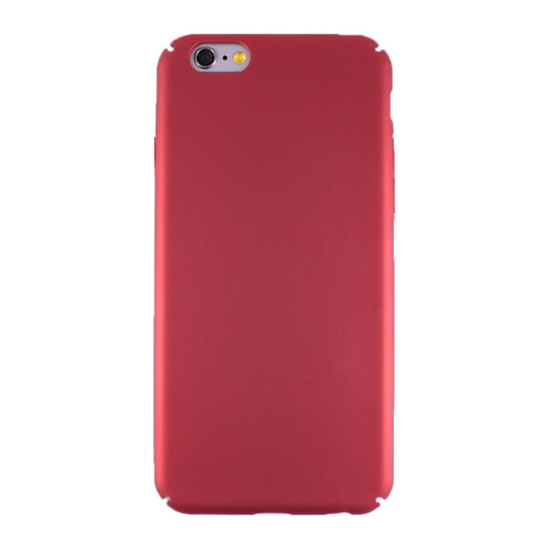 

Накладка пластик софт-тач с прорезями для Apple iPhone 6 / 6S (red)