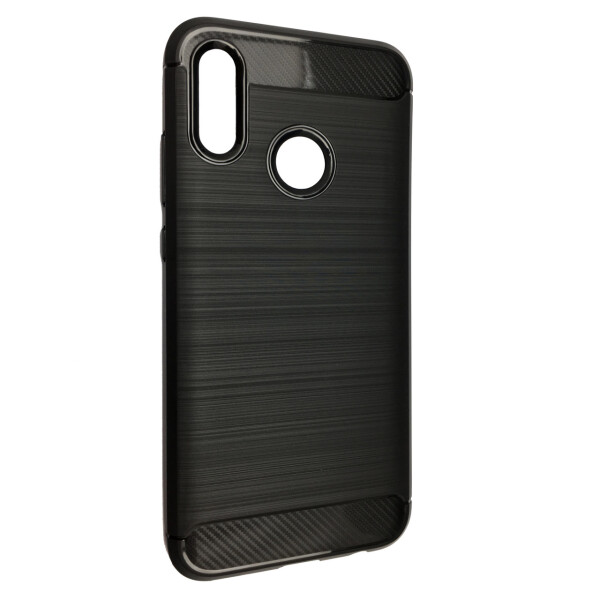 

Накладка силикон Carbon Steel для Huawei P Smart (2019) / Honor 10 Lite (black)