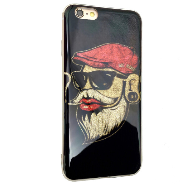 

Накладка силикон Dirty Santa для Apple iPhone 6 / 6S (black)