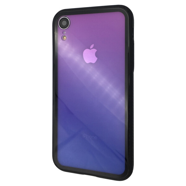 

Накладка силикон Glass Back Side Gradient для Apple iPhone XR (04)
