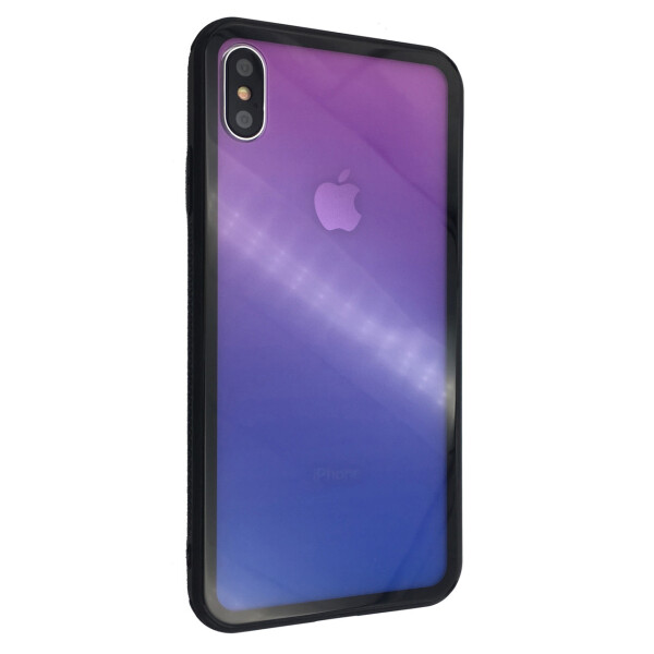 

Накладка силикон Glass Back Side Gradient для Apple iPhone XS Max (04)