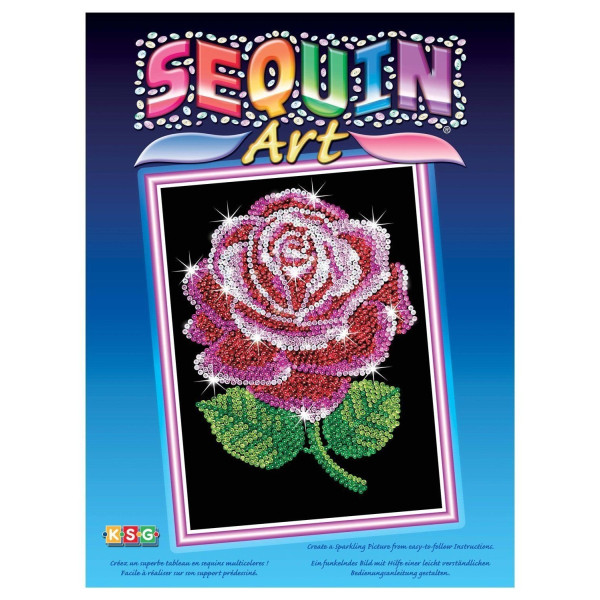 

Набор для творчества Sequin Art BLUE Red Rose (SA1001)