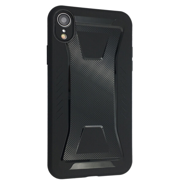 

Накладка силикон iPaky Rug для Apple iPhone XR (black)